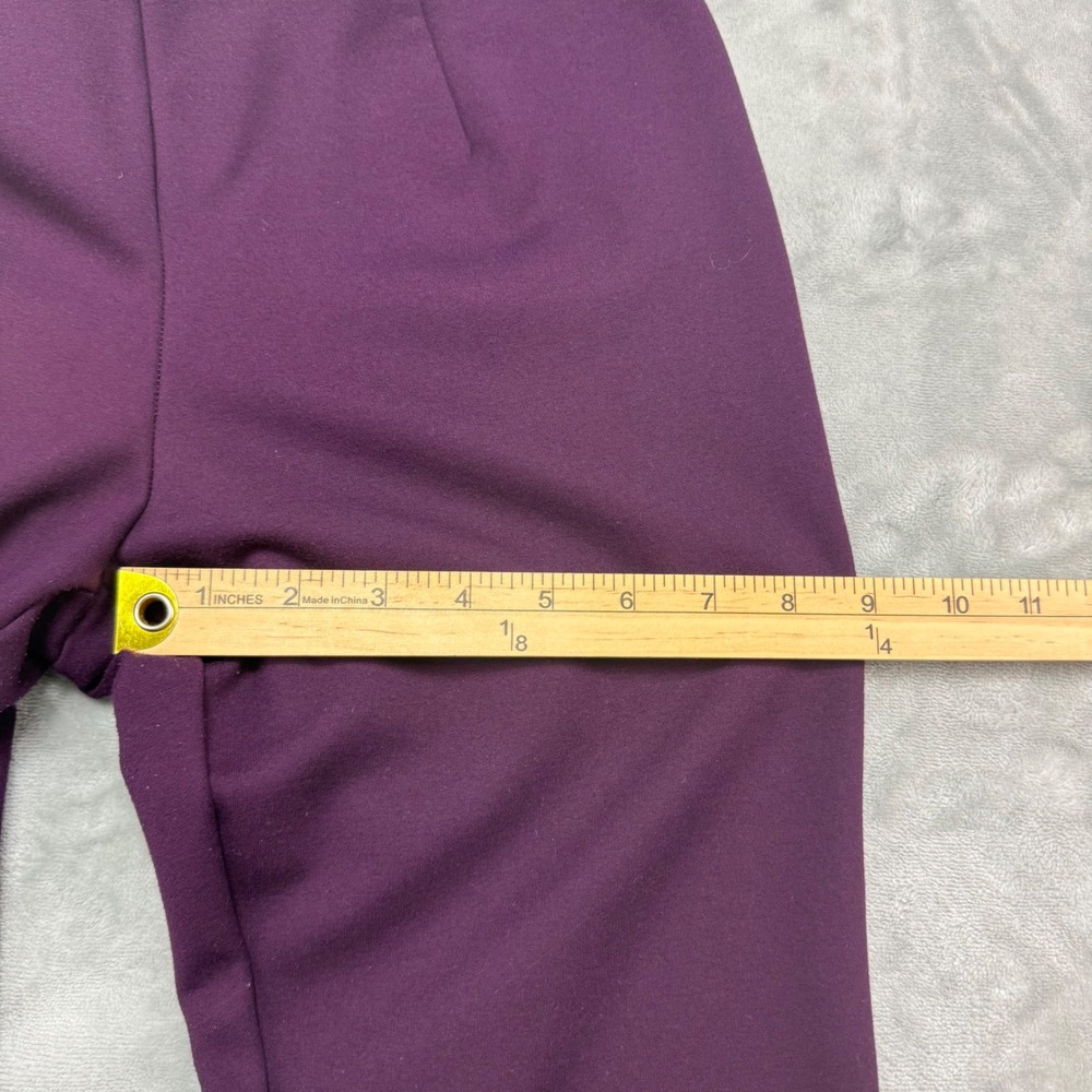 Calvin‎ Klein Women Purple Size 6 Pants Trousers Elastic Waist (26x26) - Picture 11 of 12